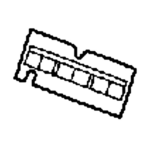 Honda OEM 87235-V10-811 - MARK -  Honda Original Part