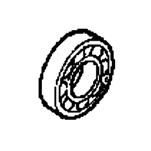 Honda OEM 96100-63070-00 - BEARING (6307) -  Honda Original Part