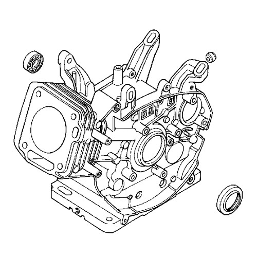 Honda OEM 12000-Z1D-Q20 - CYLINDER ASSEMBLY -  Honda Original Part