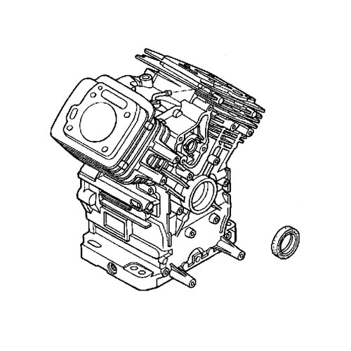 Honda OEM 12000-ZJ0-415 - CYLINDER ASSEMBLY -  Honda Original Part