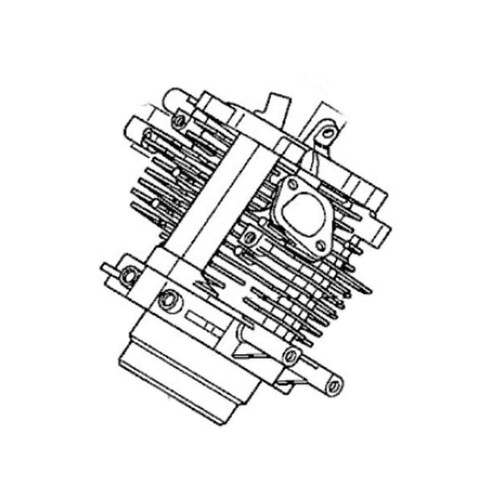Honda OEM 12110-Z6L-305 - CYLINDER HEAD (#1) -  Honda Original Part