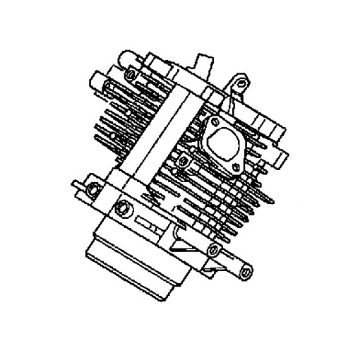 Honda OEM 12110-Z6L-900 - CYLINDER HEAD (#1) -  Honda Original Part