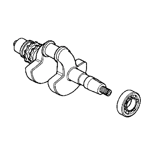 Honda OEM 13310-889-611 - CRANKSHAFT -  Honda Original Part