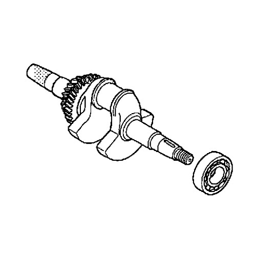 Honda OEM 13310-Z7D-700 - CRANKSHAFT -  Honda Original Part