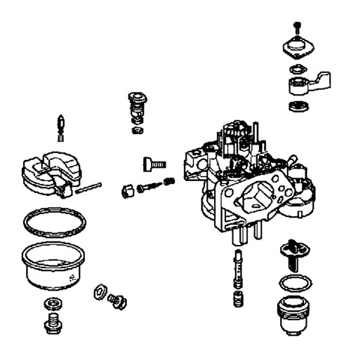Honda OEM 16110-Z8S-W02 - CARBURETOR SET -  Honda Original Part