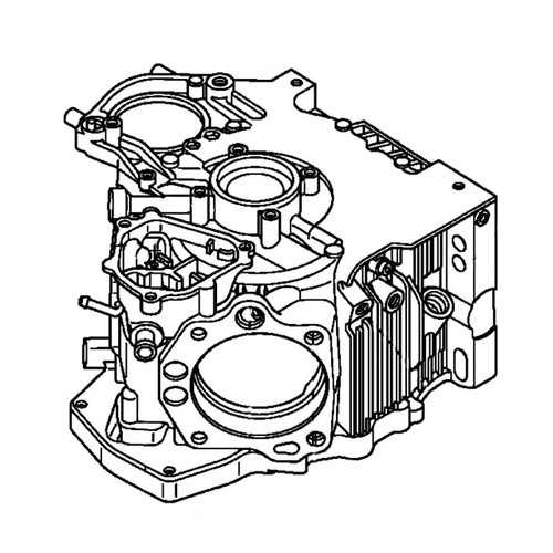 Honda OEM 11100-Z6M-010 - CRANKCASE ASSEMBLY -  Honda Original Part