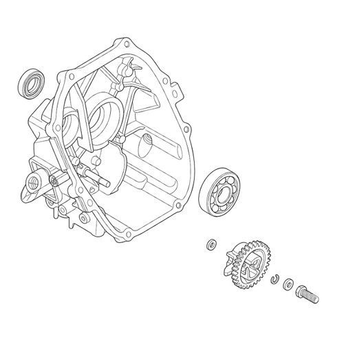 Honda OEM 11300Z0D406 COVER CRANKCASE Honda Original Part