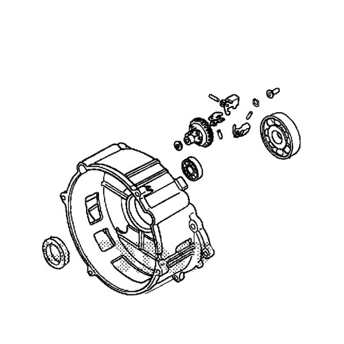 Honda OEM 11300-Z7E-700 - COVER CRANKCASE -  Honda Original Part