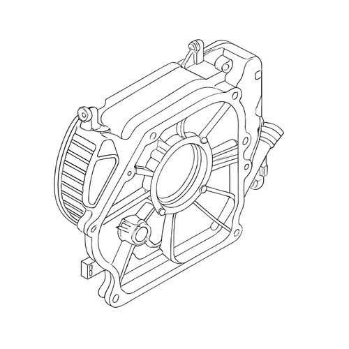 Honda OEM 11300-ZB0-020 - COVER CRANKCASE -  Honda Original Part