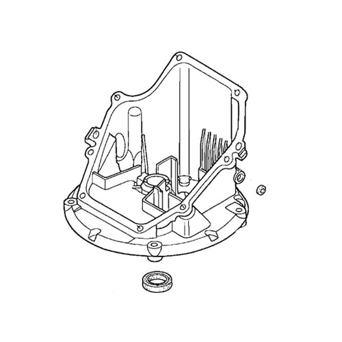 Honda OEM 11300-ZM0-811 - PAN ASSY. OIL - Honda Original Part - Image 1