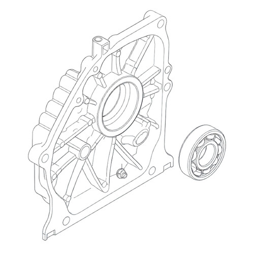 Honda OEM 11310Z2G405 COVER CRANKCASE Honda Original Part