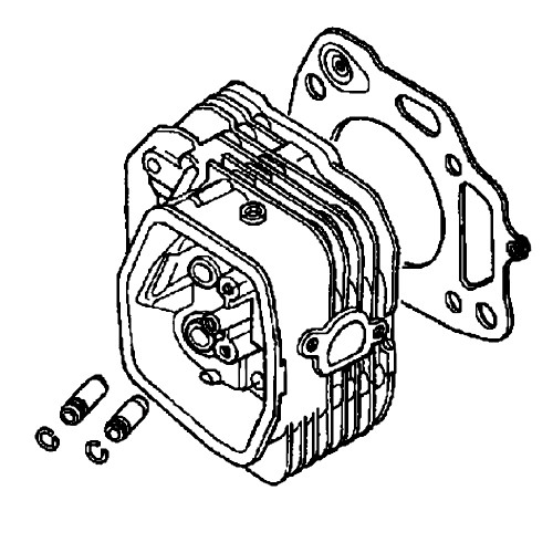 Honda OEM 12200-Z1E-406 - CYLINDER HEAD -  Honda Original Part