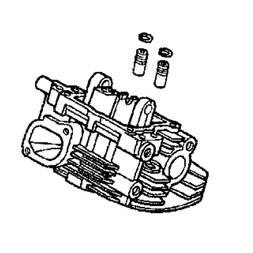 Honda OEM 12220-ZJ1-U80 - CYLINDER HEAD (#2) - Honda Original Part - Image 1