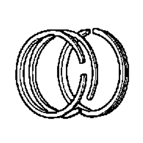 Honda OEM 13012-ZE2-922 - RING SET (OS 0.50) -  Honda Original Part