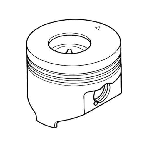 Honda OEM 13106-ZG3-000 - PISTON (0.75) -  Honda Original Part