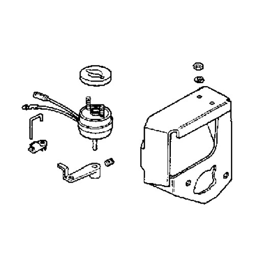 Honda OEM 16260-ZB7-000 - STAY ASSEMBLY SOLENOID -  Honda Original Part