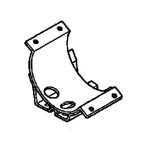 Honda OEM 17209-ZJ0-U70 - HOLDER AIR CLEANER - Honda Original Part - Image 1