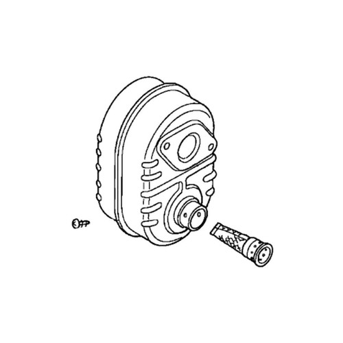 Honda OEM 18300-Z8A-000 - MUFFLER ASSY. - Honda Original Part - Image 1