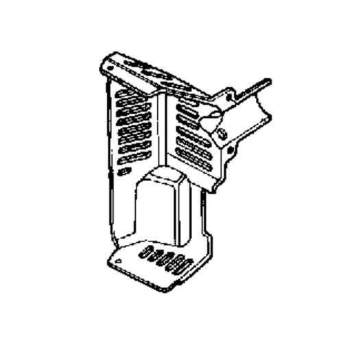 Honda OEM 18330-889-000 - LT MUFFLER SHIELD -  Honda Original Part