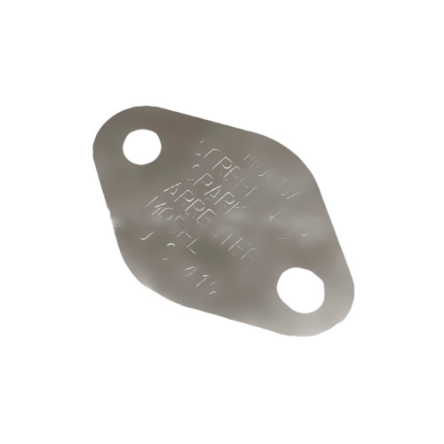 Honda OEM 18356-ZL8-000 - PLATE - Honda Original Part - Image 1
