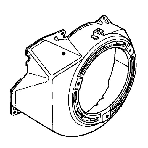 Honda OEM 19610-ZE3-010ZG - FAN COVER -  Honda Original Part