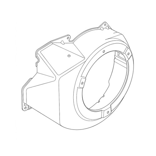 Honda OEM 19610ZK2880ZA COVER FAN NH1 Honda Original Part