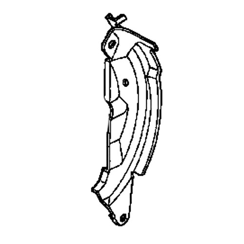 Honda OEM 19612-ZK8-V00 - PLATE SIDE - Honda Original Part - Image 1