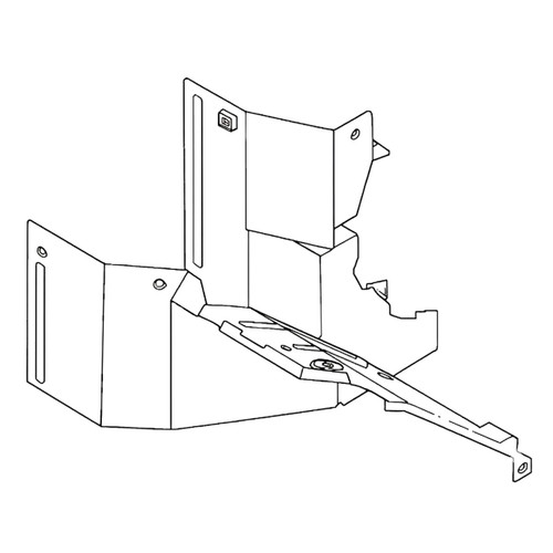 Honda OEM 19640-ZE2-E10 - SHROUD (LOWER) -  Honda Original Part