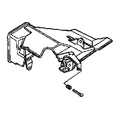 Honda OEM 19640-ZH8-R60 - SHROUD ASSY. (UPPER) - Honda Original Part - Image 1