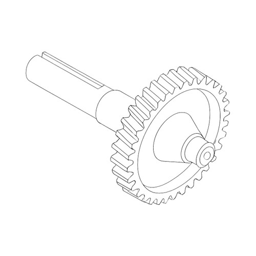 Honda OEM 23710-ZF6-U50 - SHAFT POWER TAKE OFF  -  Honda Original Part