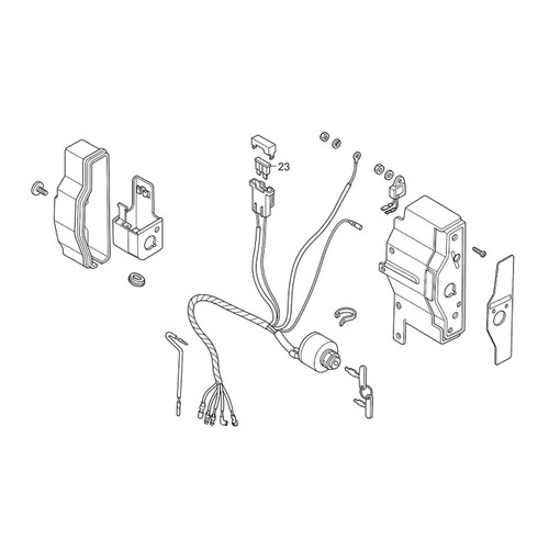 Honda OEM 31610Z5F821ZA BOX ASSEMBLY NH1 Honda Original Part
