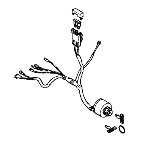 Honda OEM 35100-ZJ1-T51 - SWITCH COMBINATION - Honda Original Part - Image 1