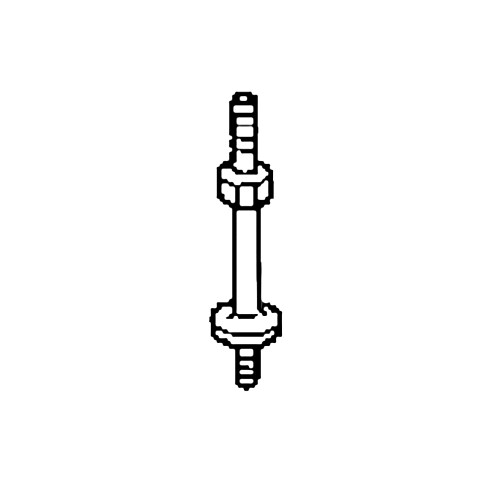 Honda OEM 90042-Z0G-000 - BOLT A STUD -  Honda Original Part
