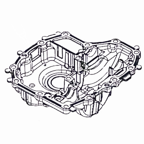 Tuff Torq OEM 187Q0024180 Lower Housing Tuff Torq Original Part