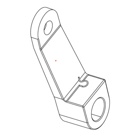 Tuff Torq OEM 187Q0829420 Control Lever Tuff Torq Original Part