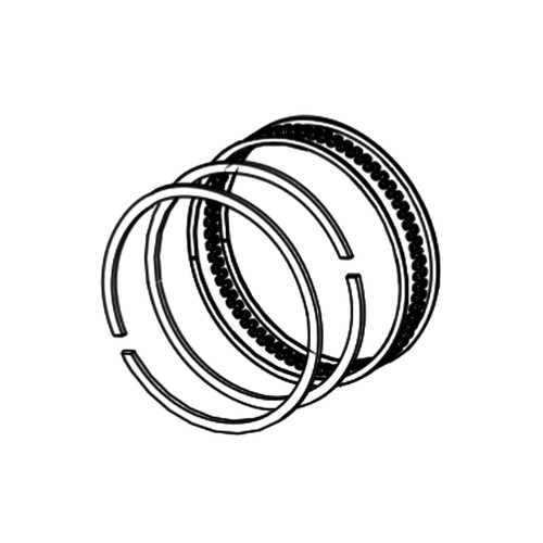 HUSQVARNA Piston Ring Set 531146934 Image 1