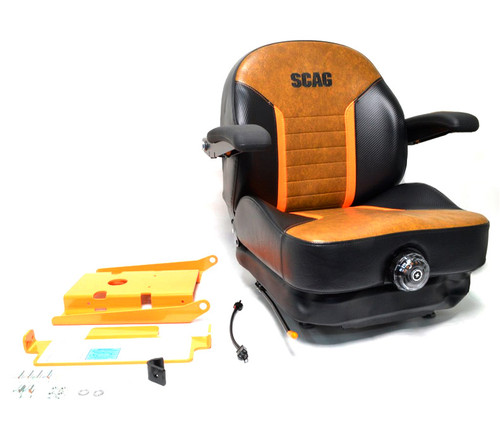 Scag OEM 921Z - Suspension Seat - Fits Tigers (s/n 7700001-c0399999) (no seat belt) - Scag Original Part - Image 1