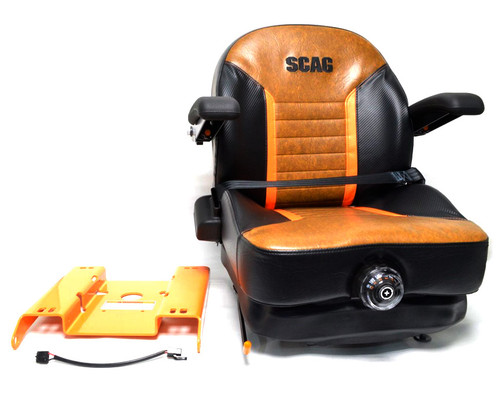 Scag OEM 922A - Suspension Seat - Fits Cats Wildcats Tigers (incl. seat belt) - Scag Original Part - Image 1