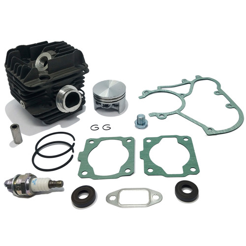 Cylinder Kit with Gaskets and Oil Seals for the Stihl MS-200 Chainsaw