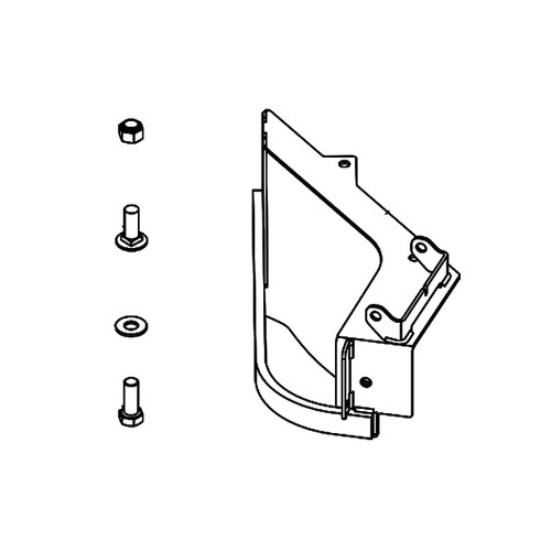 Hustler OEM 190393 - CATCHER MULCH ADAPTER KIT 48 IN DECK - Hustler Original Part