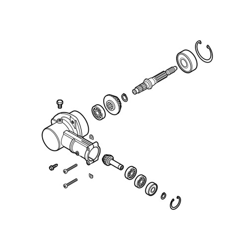 Echo OEM C051001231 - GEAR CASE ASSY - Echo Original Part