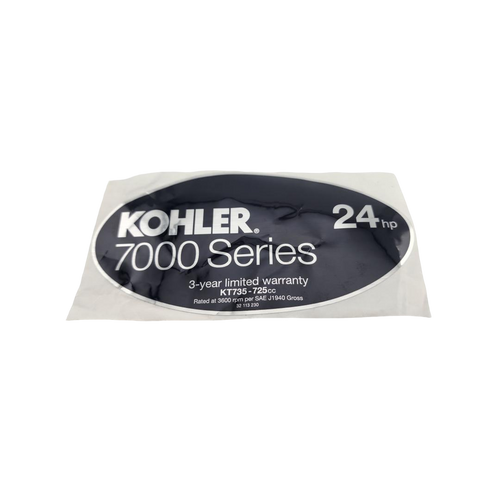 Kohler OEM 32 113 230-S - LABEL 7000 SERIES KT735 (24 H - Kohler Original Part - Image 1