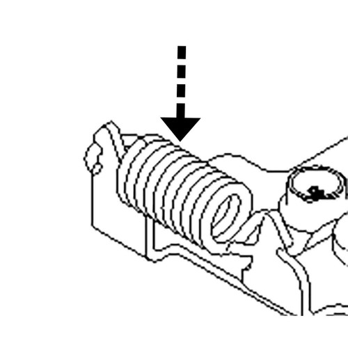 TORO 104-6478 - SPRING-EXTENSION - Original OEM part - Image 1