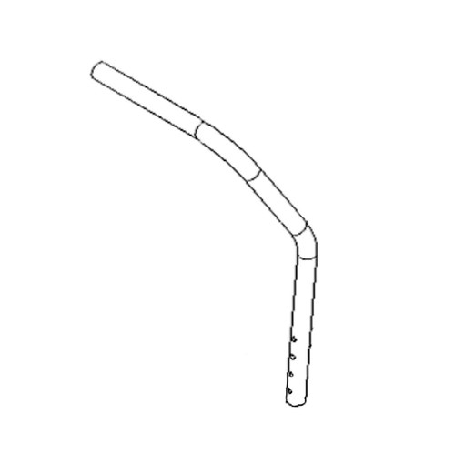 TORO 108-8747 - LH CONTROL HANDLE ASM - Original OEM part