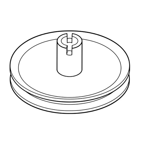 TORO 116121 - PULLEY-TRANS (B) - Original OEM part