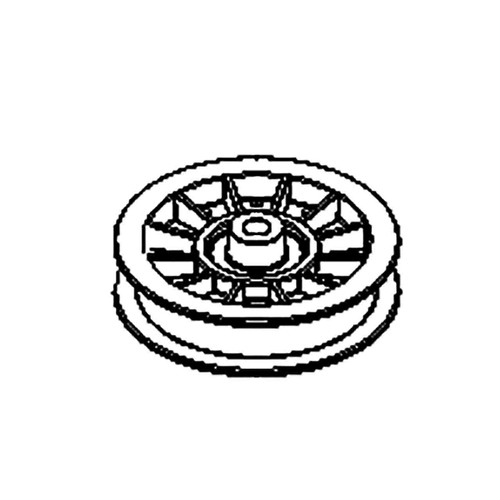 TORO 116-2456 - PULLEY-FLAT IDLER - Original OEM part - Image 1