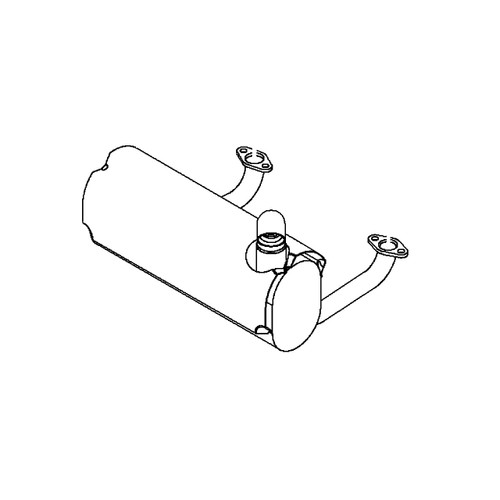 TORO 117-0430 - MUFFLER-ENGINE - Original OEM part