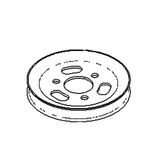 TORO 120-6433 - PULLEY - Original OEM part - Image 1