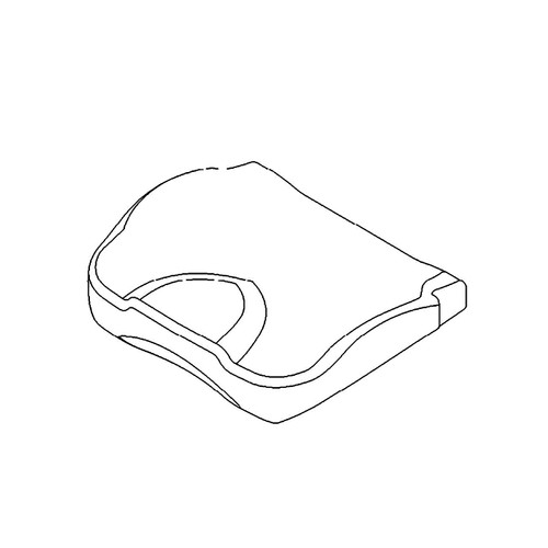 TORO 121-4751 - CUSHION-SEAT BOTTOM - Original OEM part