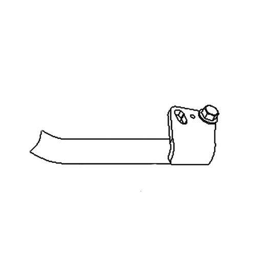 TORO 126-9191 - RH CONTROL HANDLE ASM - Original OEM part - Image 1